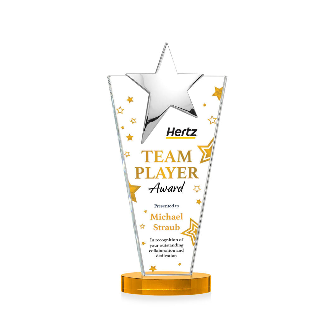 Mantella Chrome Star VividPrint™ Award - Amber