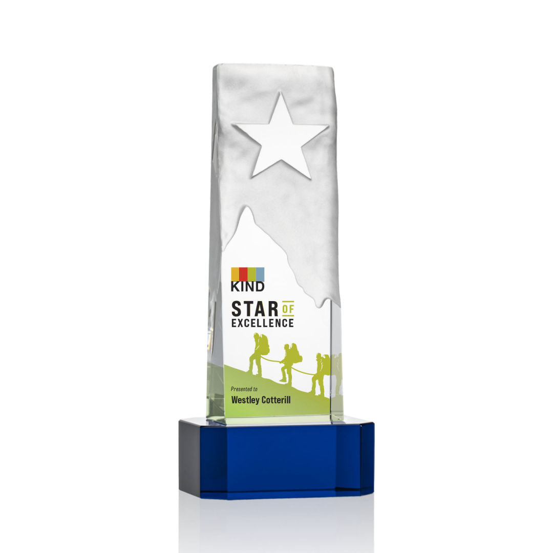 Stapleton Star VividPrint™ Award on Base - Green