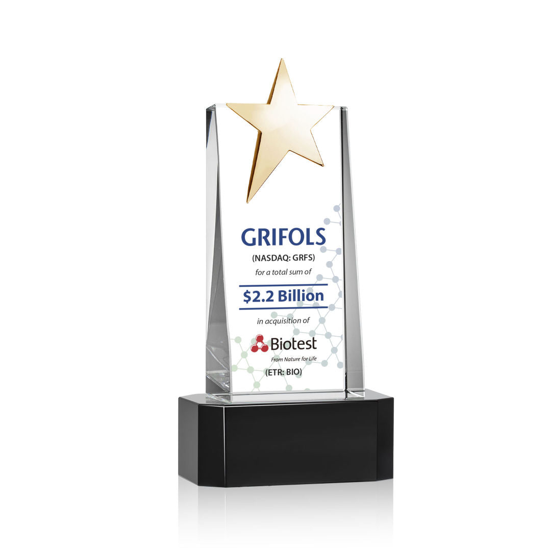 Fanshaw Gold Star VividPrint™ Award on Base