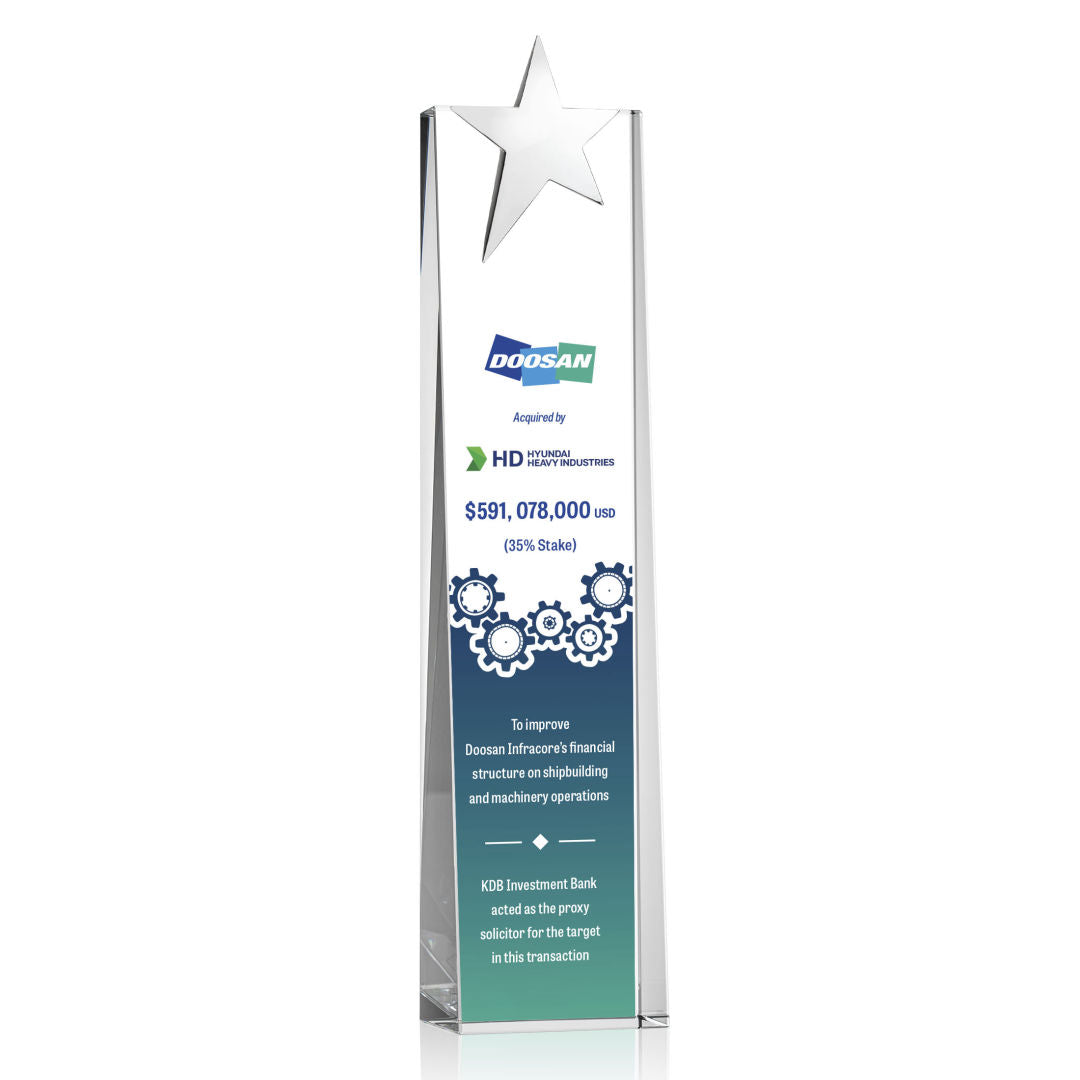 Fanshaw Silver Star VividPrint™ Award — OPSV854-S