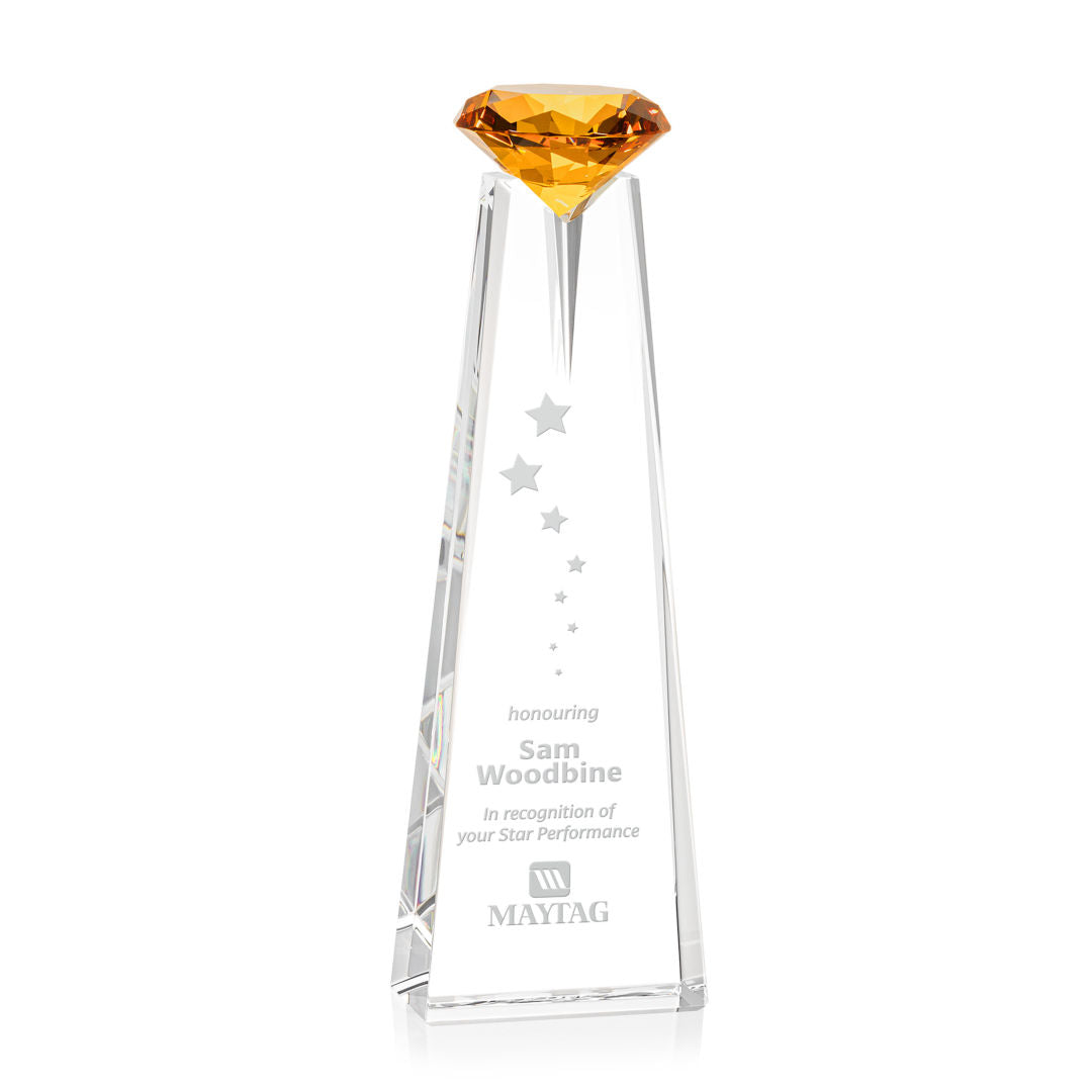 Alicia Gemstone Award - Optical/Amber — OPT2342-A