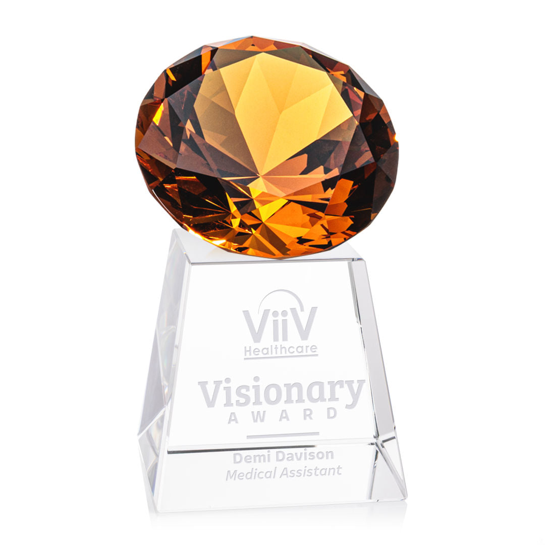 Fortino Award - Amber — OPT2353-A