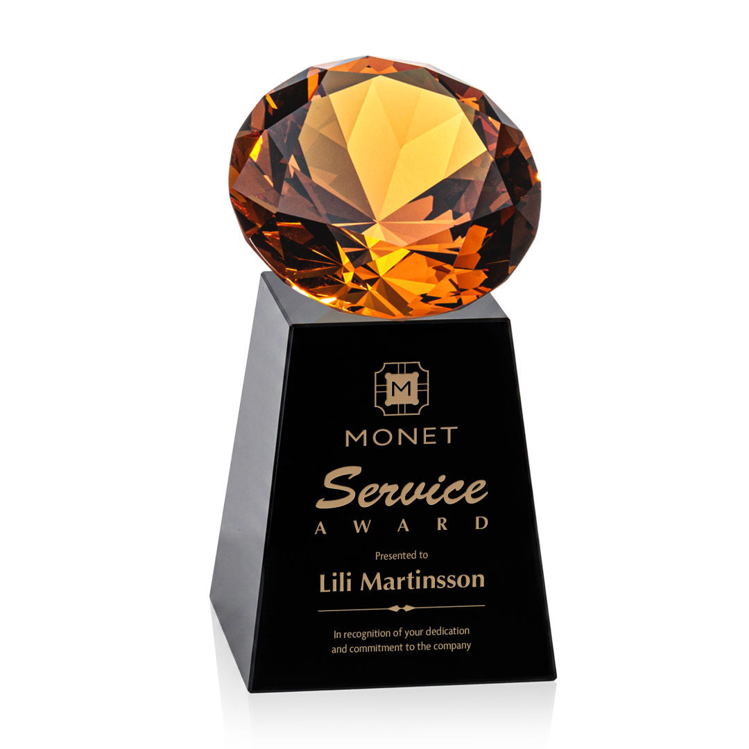 Celestina Award - Black/Amber — OPT2387-A