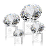 Gemstone Award on Cube - Diamond