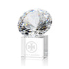 Gemstone Award on Cube - Diamond
