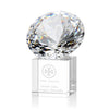 Gemstone Award on Cube - Diamond