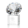 Gemstone Award on Cube - Diamond