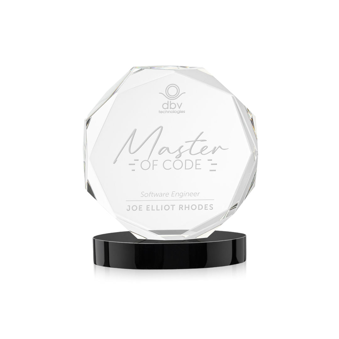 Acadian Award on Alberton Base - Black
