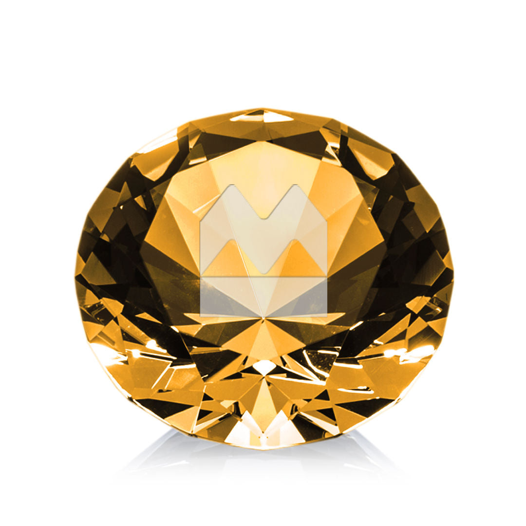 Optical Gemstone Award - Amber — OPT6502-A