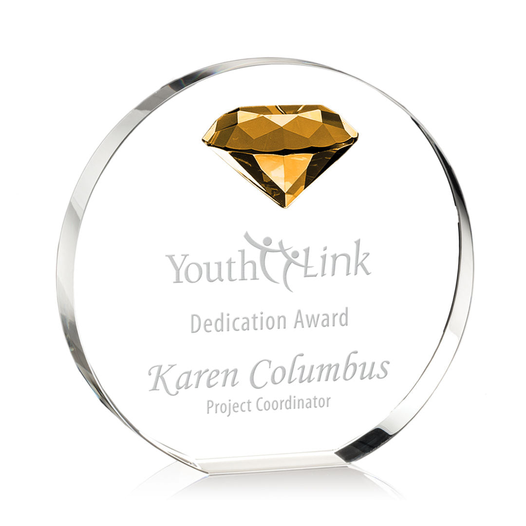 Anastasia Gemstone Award - Amber