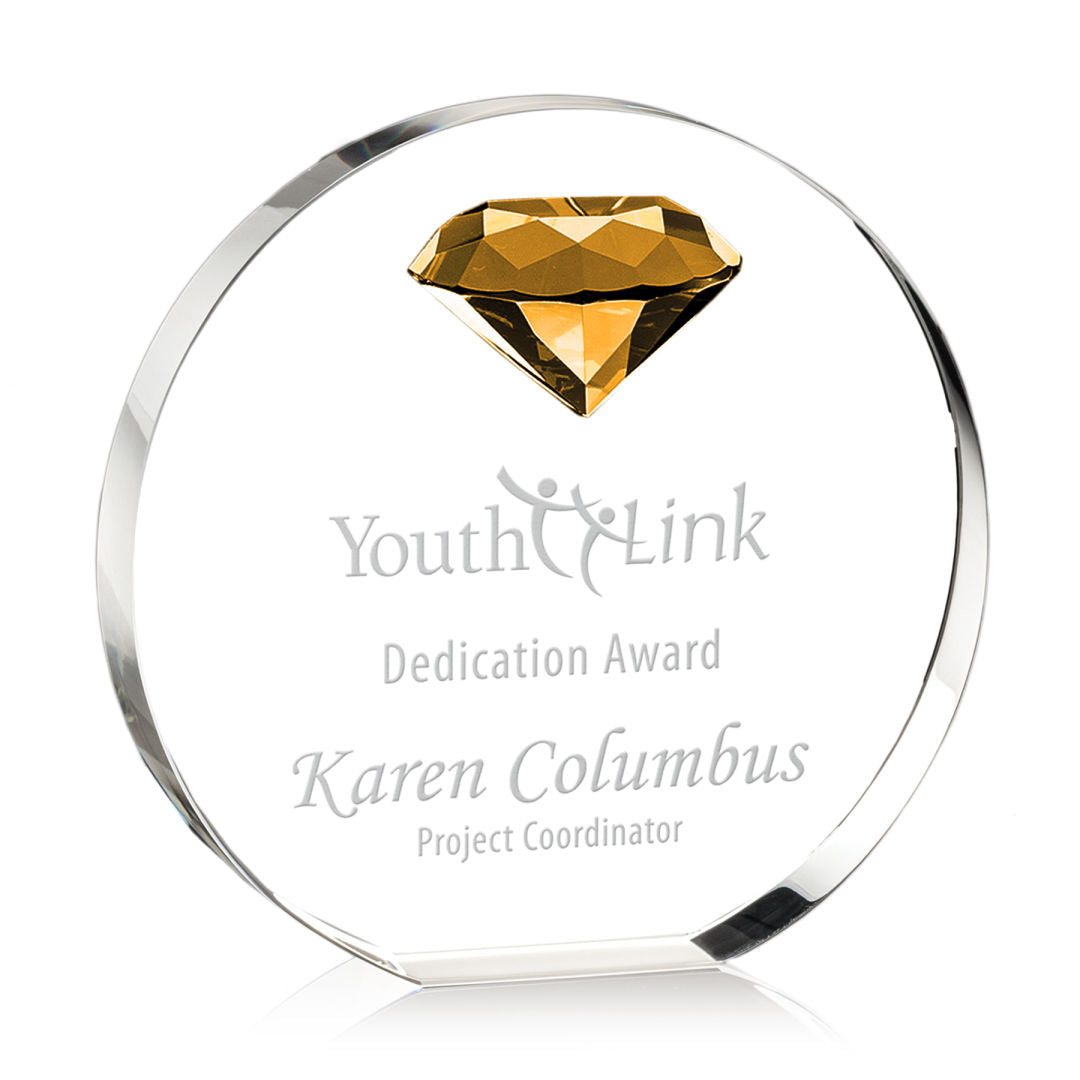 Anastasia Gemstone Award - Amber — OPT8004-A