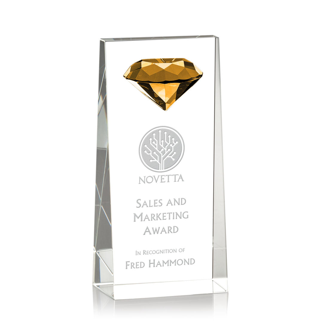 Balmoral Gemstone Award - Amber — OPT8011-A