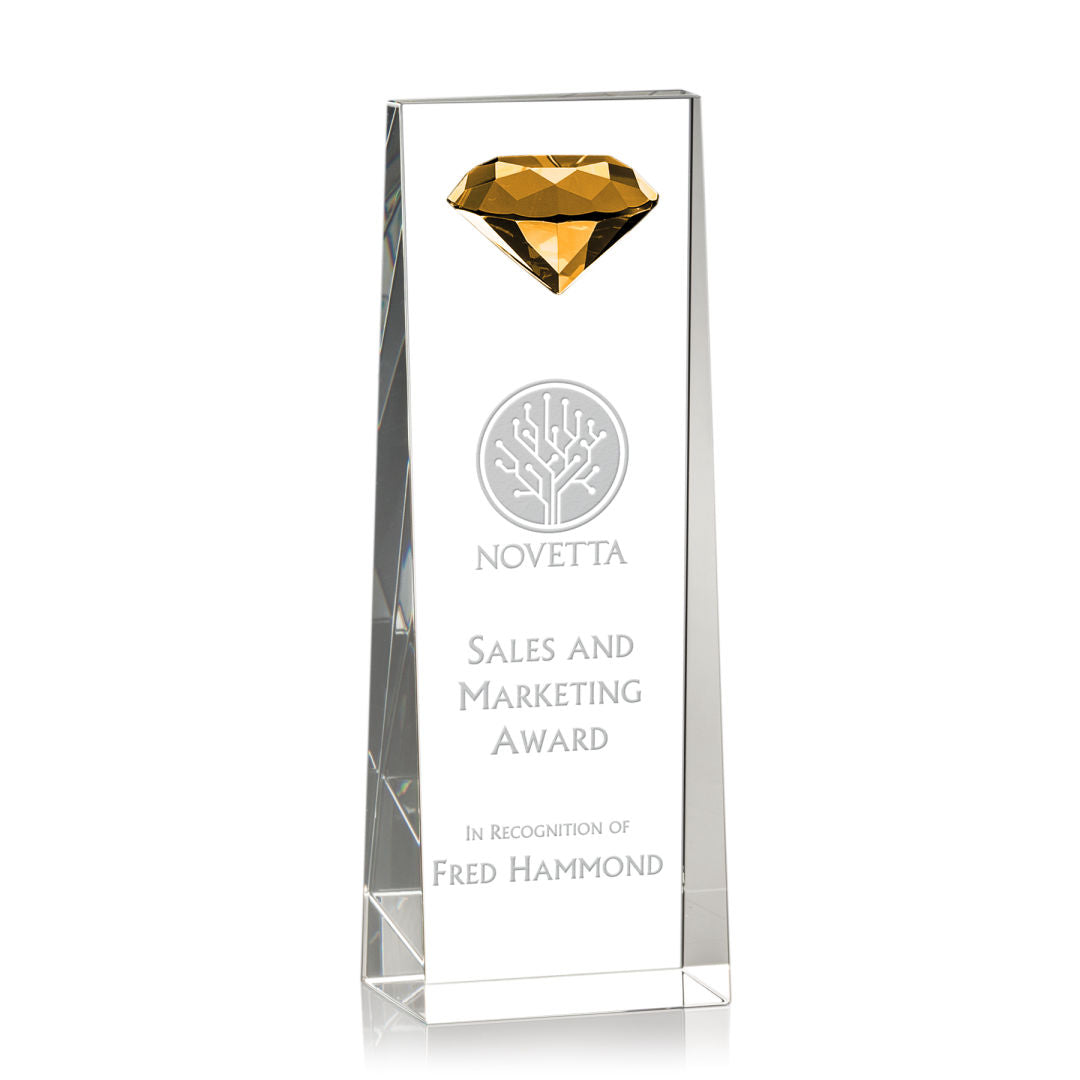 Balmoral Gemstone Award - Amber — OPT8012-A