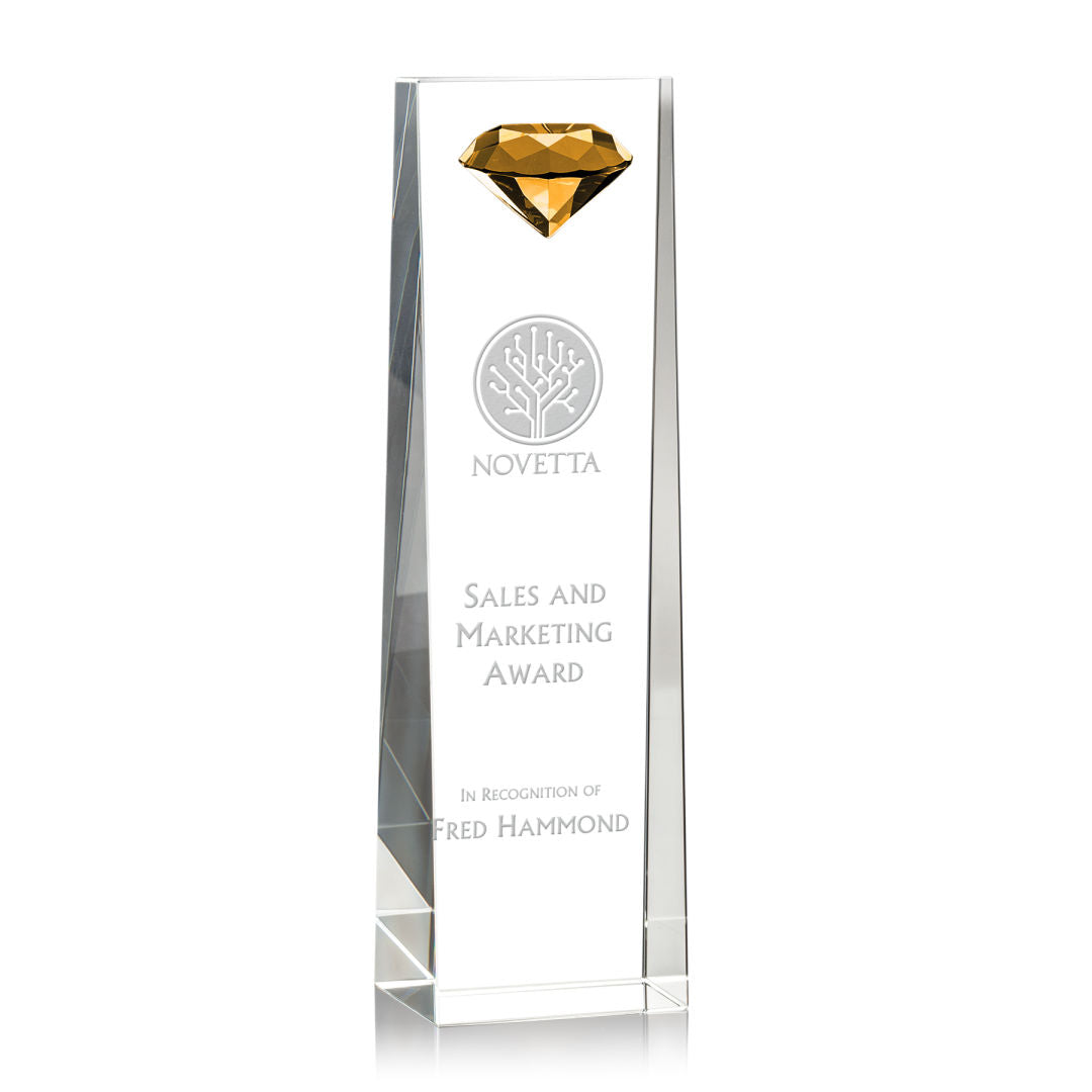 Balmoral Gemstone Award - Amber — OPT8013-A