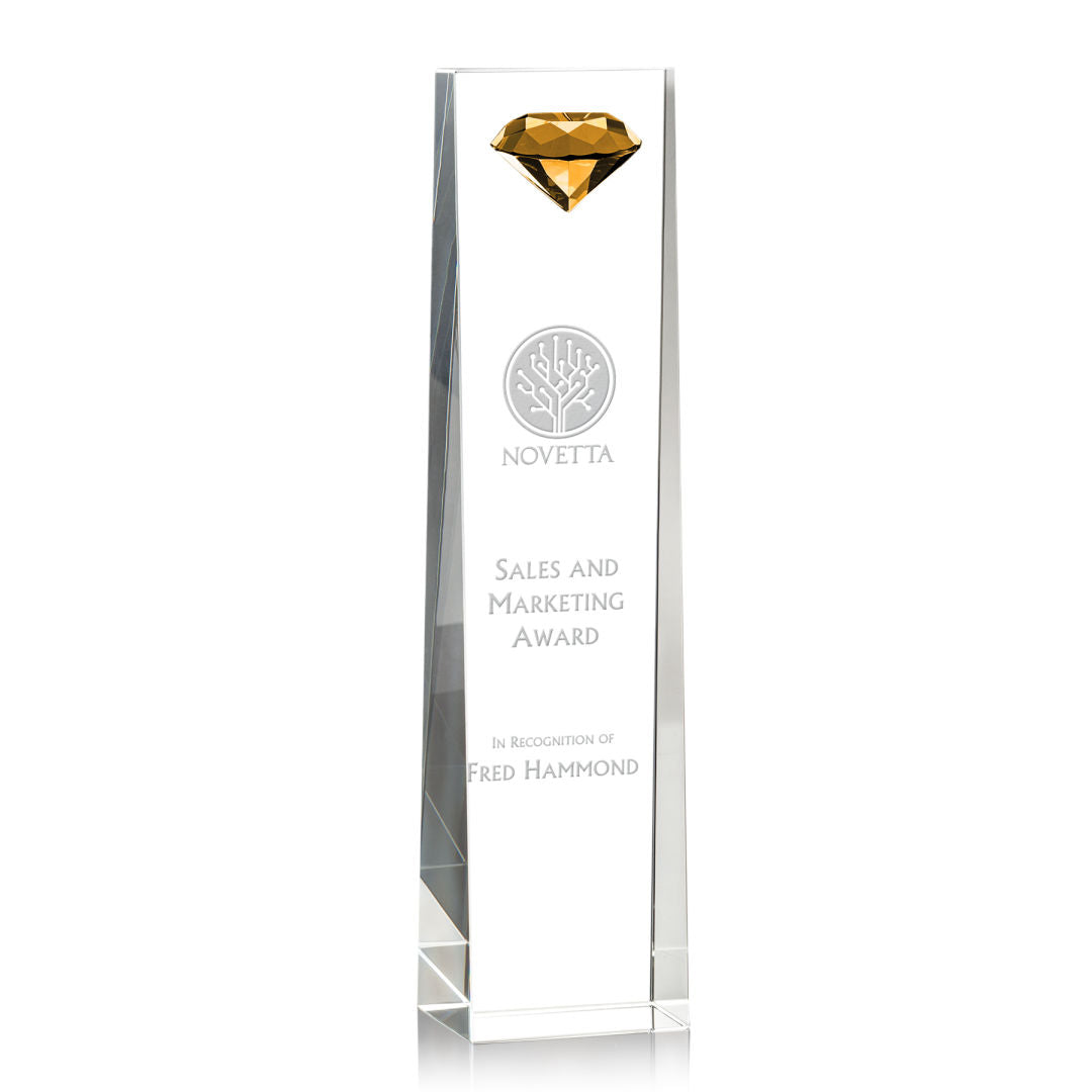 Balmoral Gemstone Award - Amber — OPT8014-A