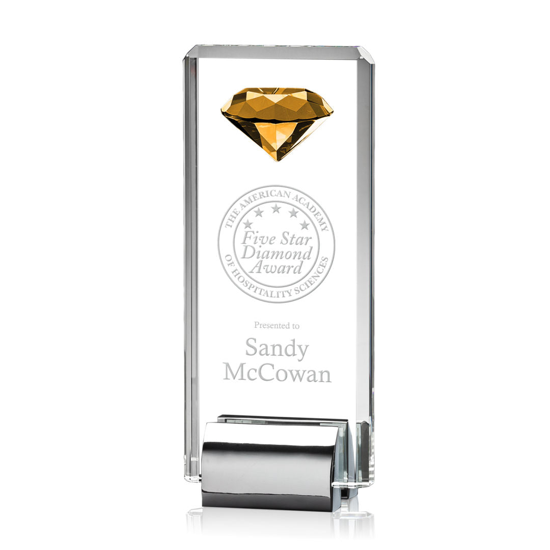 Elmira Gemstone Award - Amber — OPT8022-A