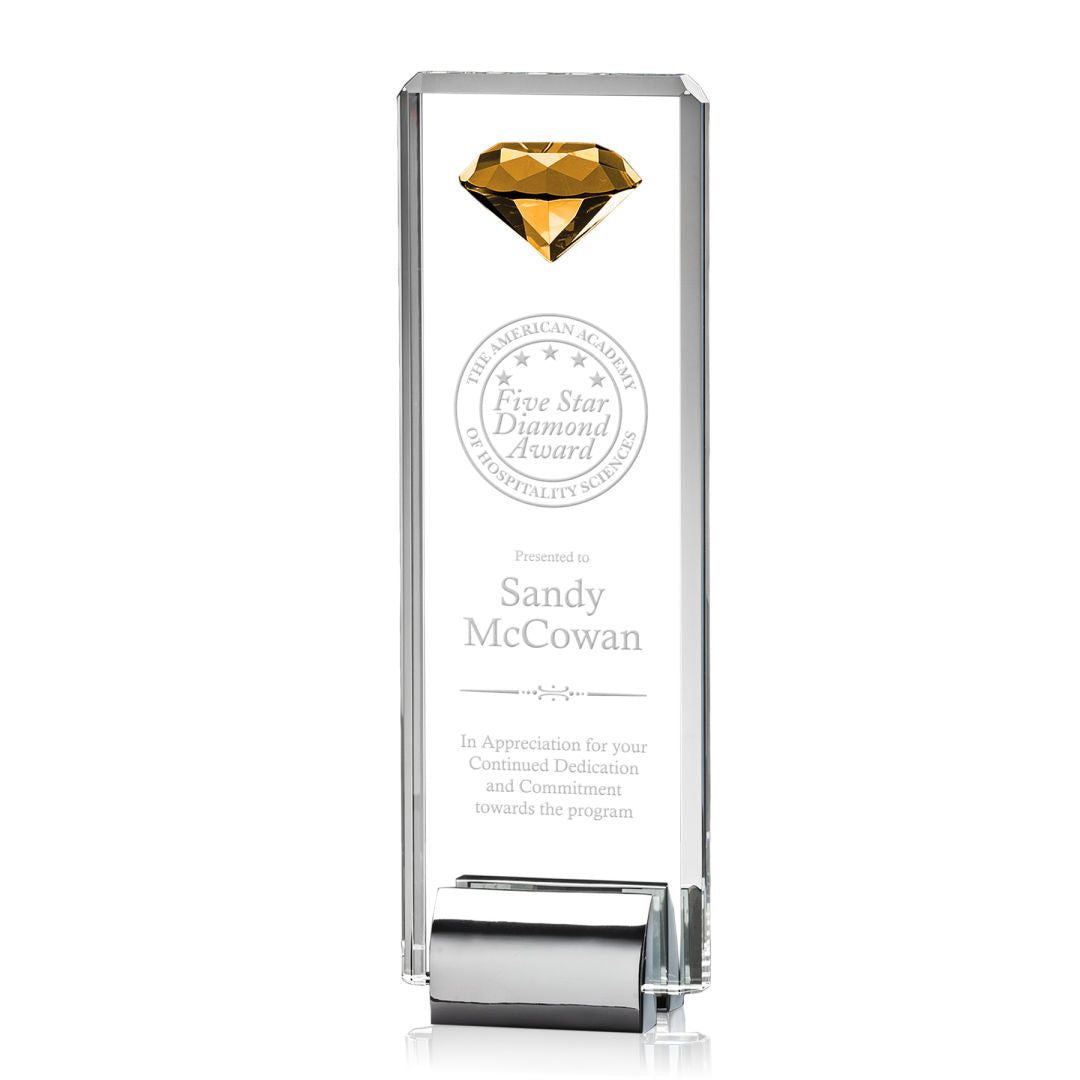 Elmira Gemstone Award - Amber — OPT8023-A