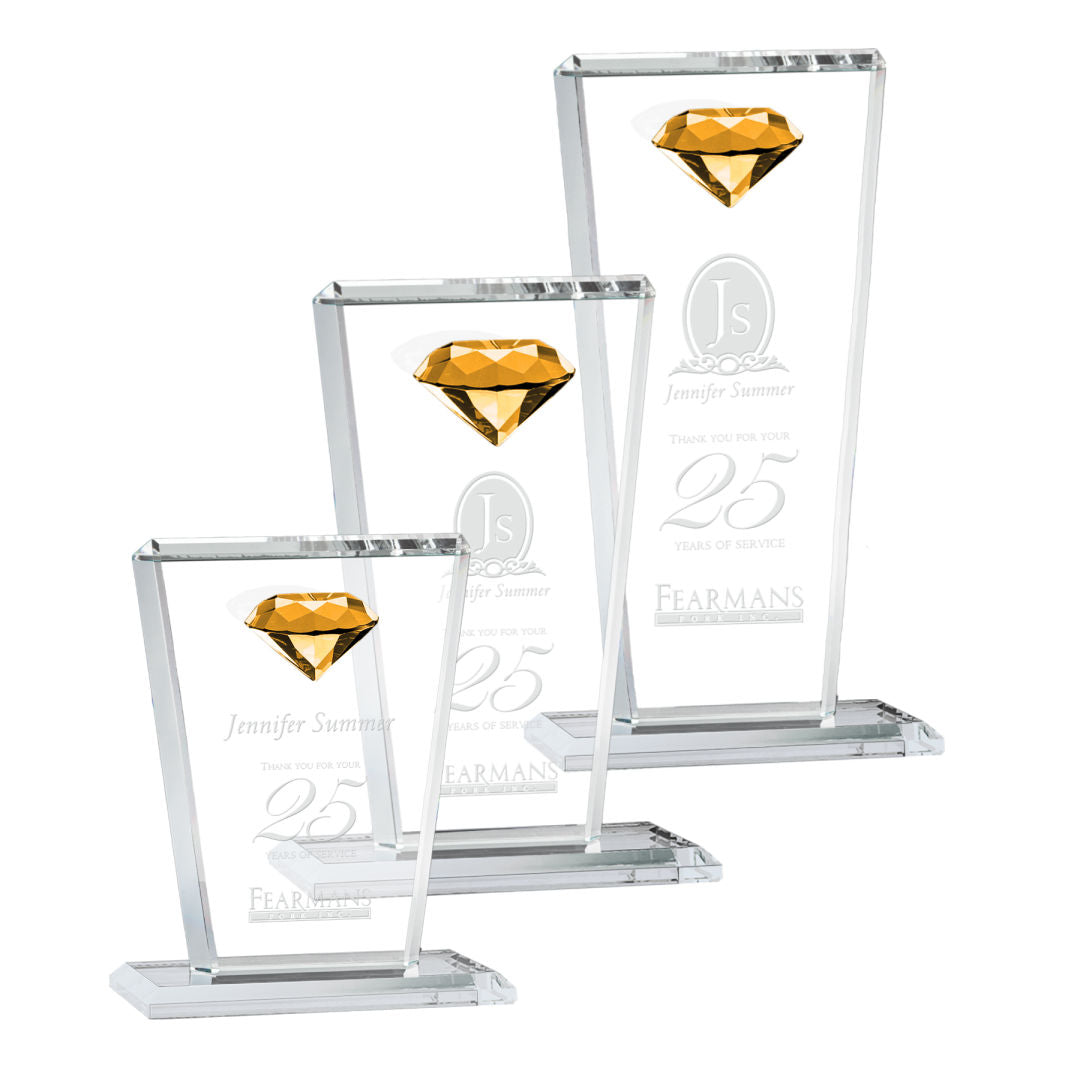 Regina Gemstone Award - Amber — OPT804_-A