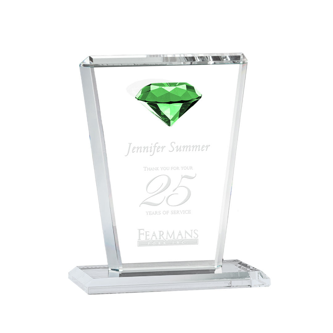 Regina Gemstone Award - Emerald