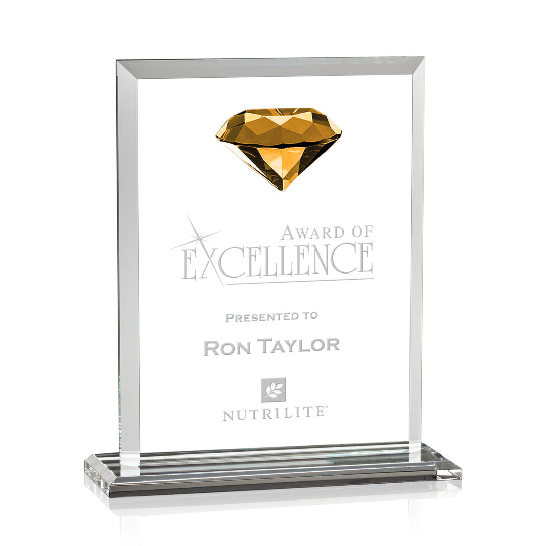 Sanford Gemstone Award - Amber — OPT8051-A