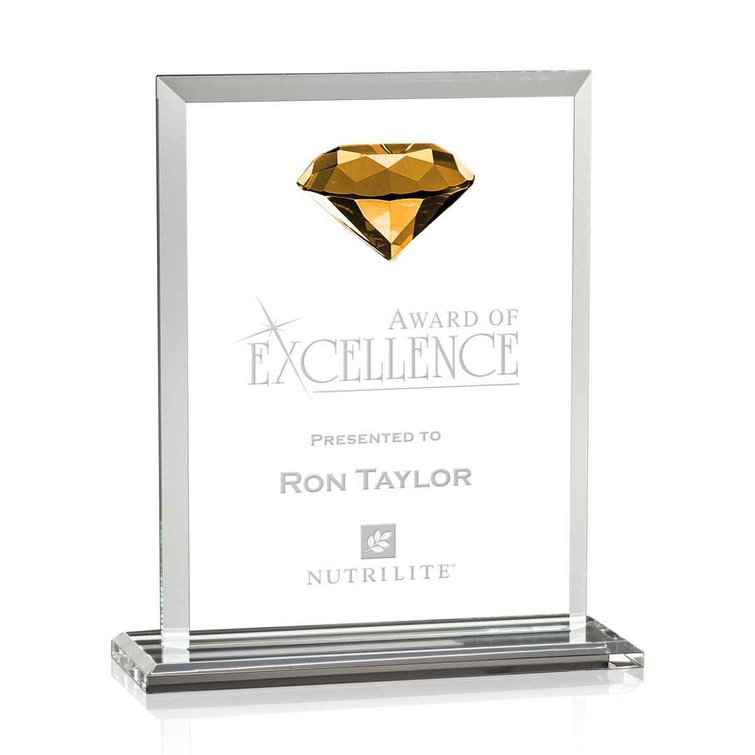 Sanford Gemstone Award - Amber — OPT8052-A
