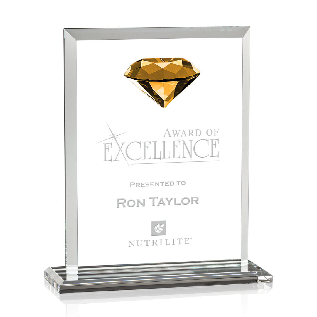Sanford Gemstone Award - Amber — OPT8053-A