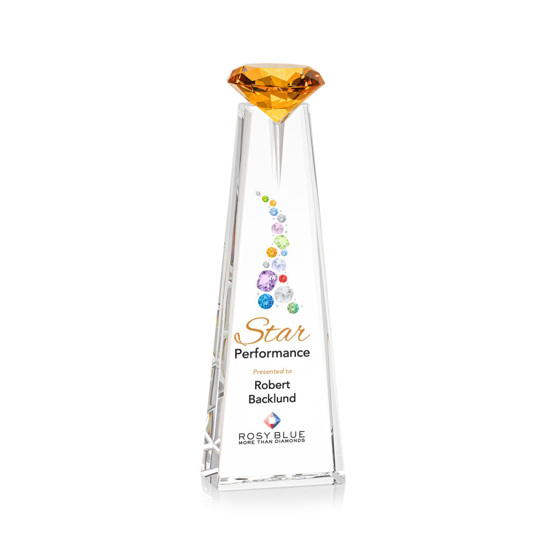 Alicia Gemstone VividPrint™ Award - Optical/Amber — OPV2341-A