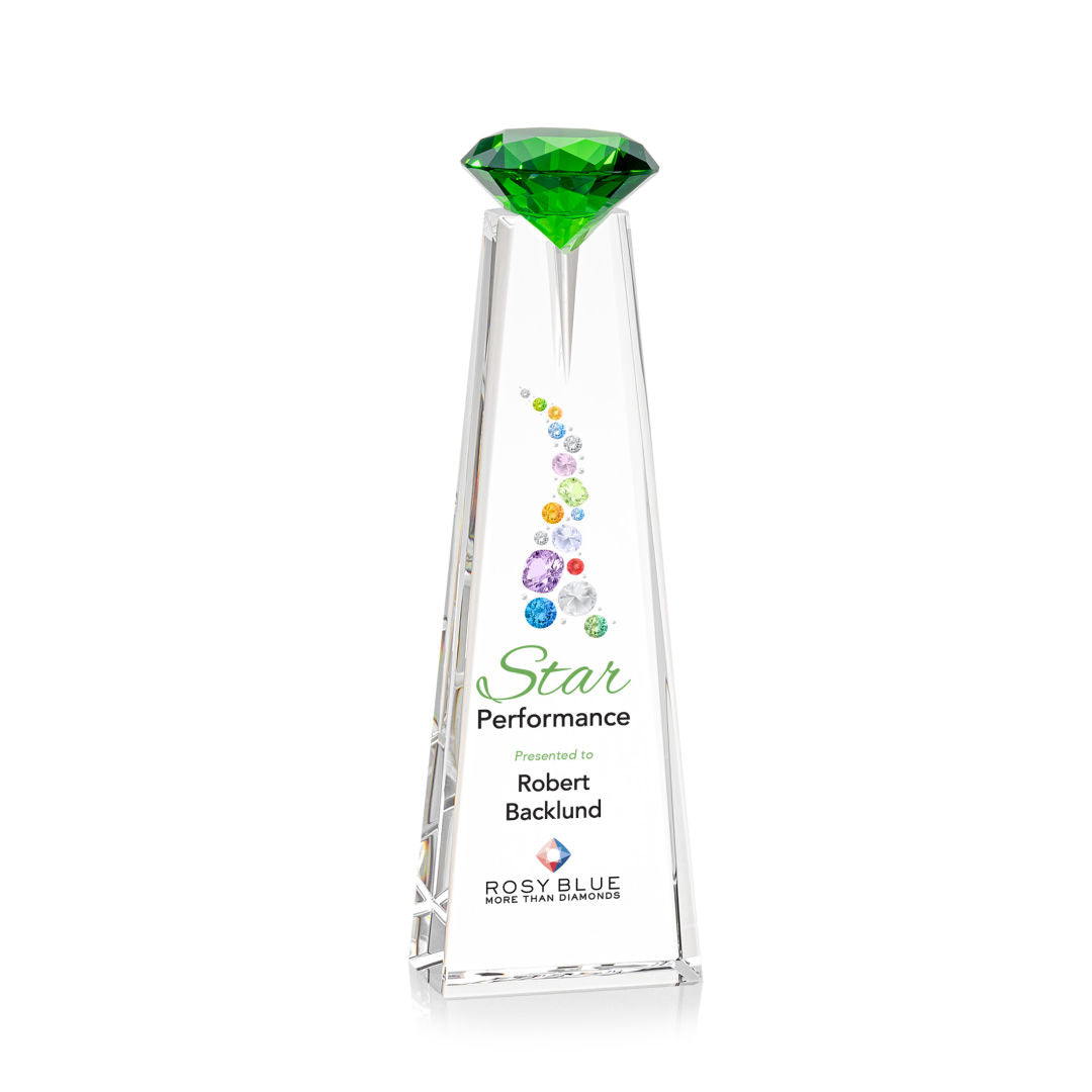 Alicia Gemstone VividPrint™ Award - Optical/Emerald — OPV2341-E