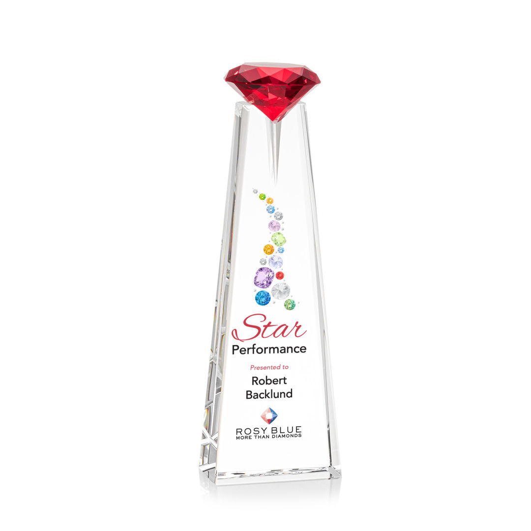 Alicia Gemstone VividPrint™ Award - Optical/Ruby — OPV2341-R