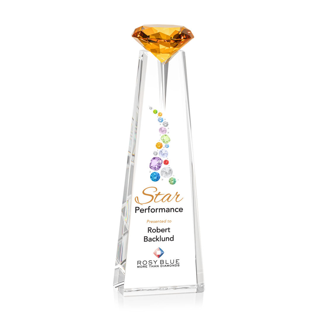 Alicia Gemstone VividPrint™ Award - Optical/Amber — OPV2342-A