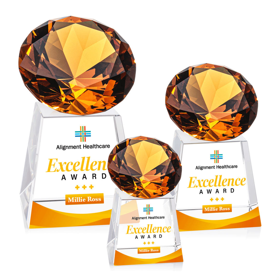 Fortino VividPrint™ Award - Amber — OPV235-A
