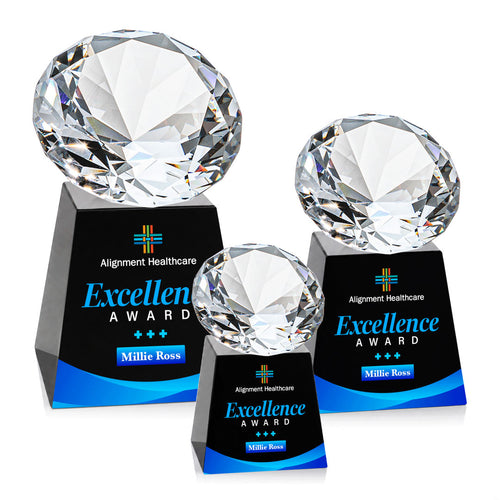 Fortino VividPrint™ Award - Black/Diamond