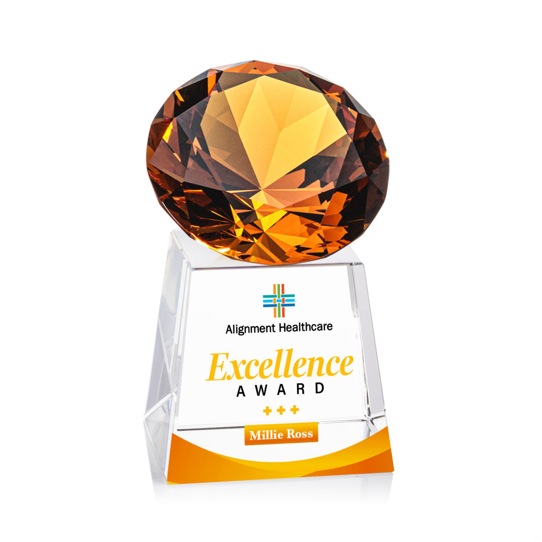 Fortino VividPrint™ Award - Amber — OPV2351-A
