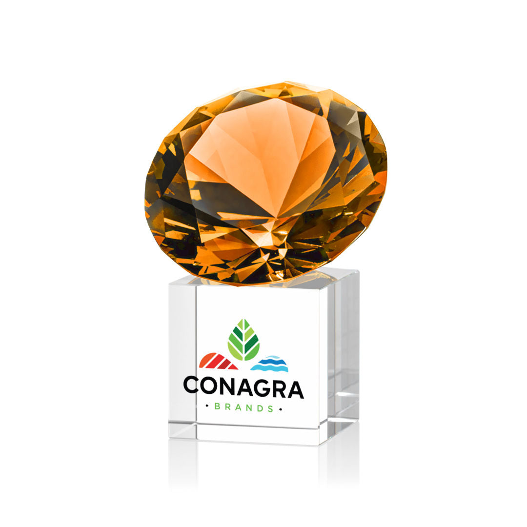 Amber on Cube VividPrint™ Award — OPV2451-A
