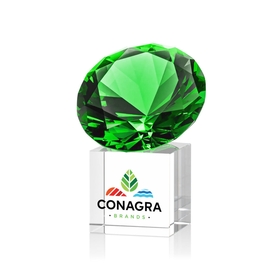 Emerald on Cube VividPrint™ Award — OPV2451-E