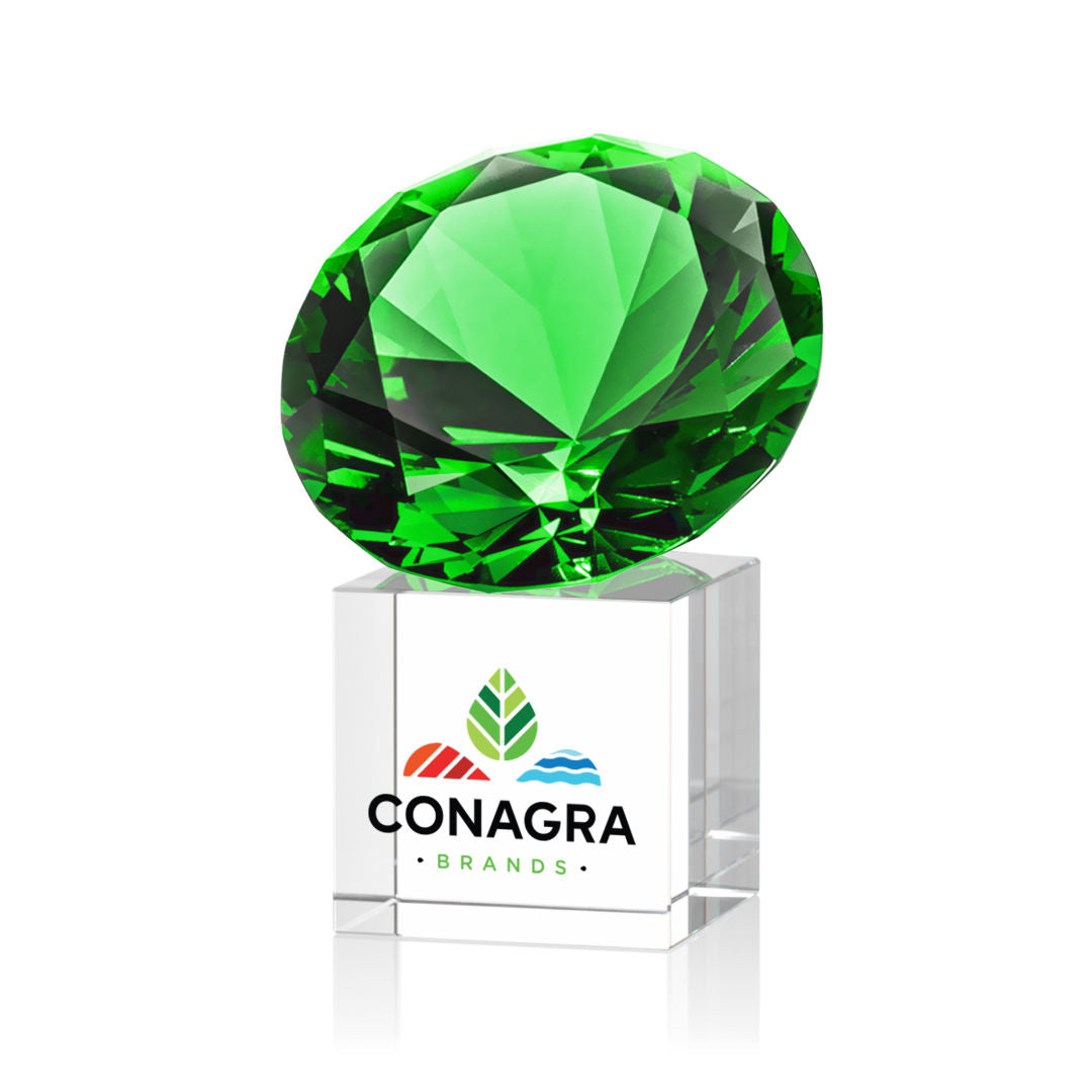 Emerald on Cube VividPrint™ Award — OPV2452-E