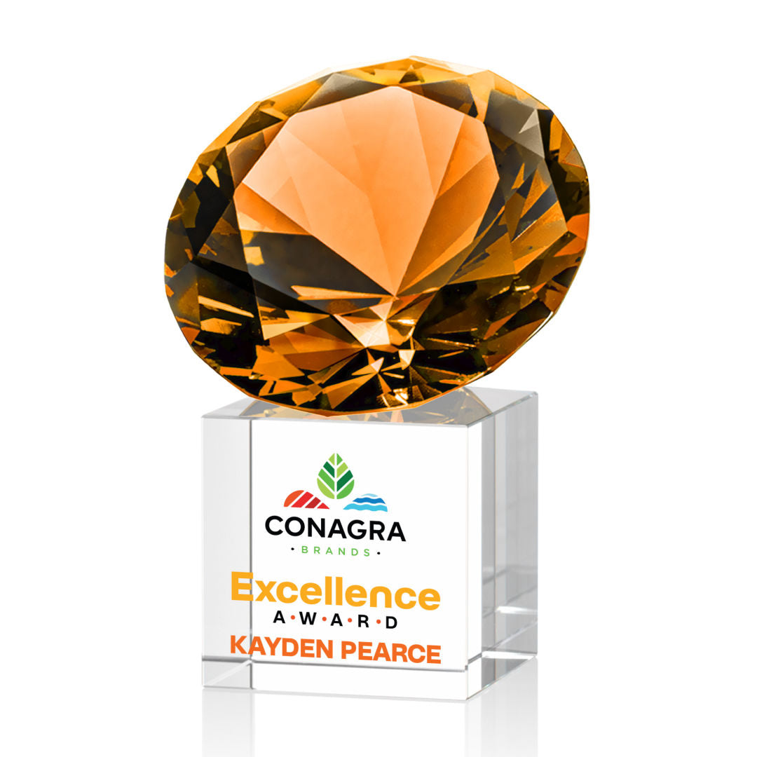 Amber on Cube VividPrint™ Award — OPV2454-A