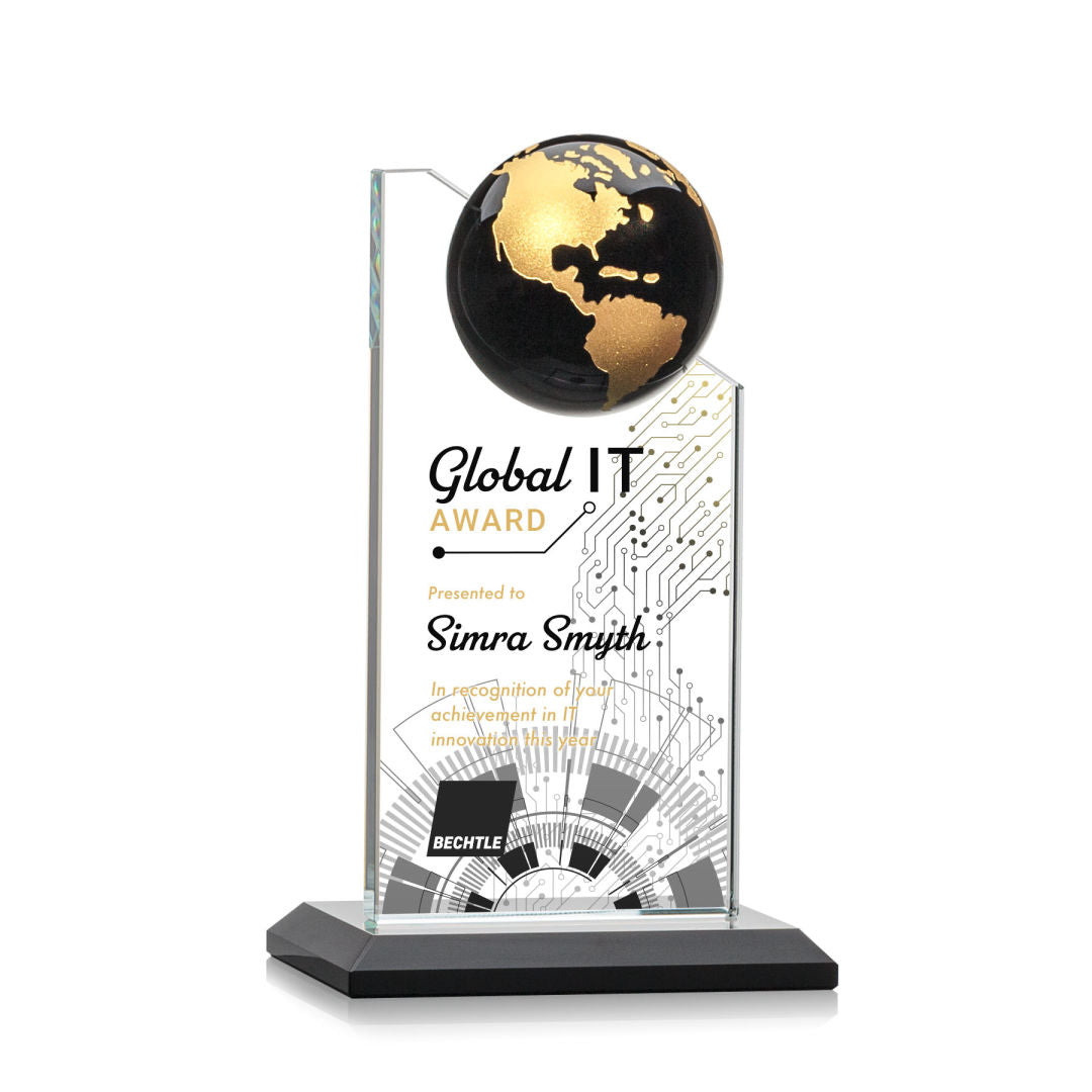 Arden VividPrint™ Award - Black/Gold