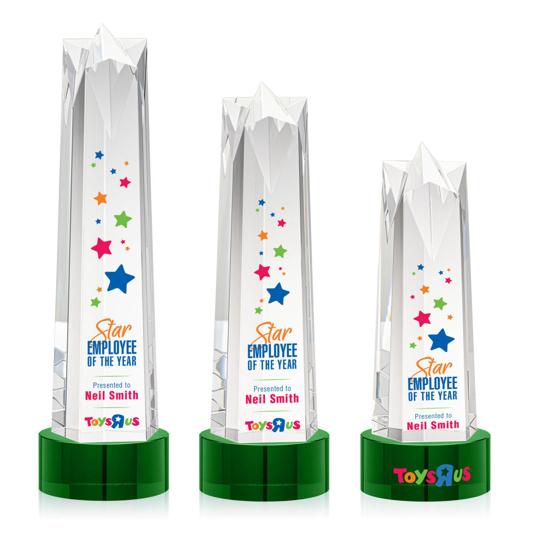 Ellesmere VividPrint™ Award on Marvel - Green — OPV37-MG