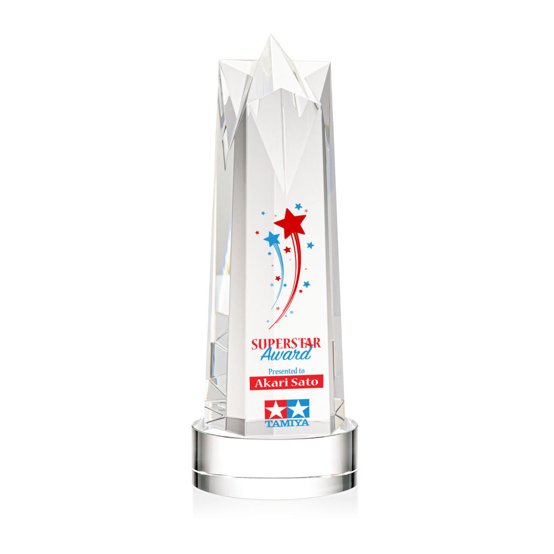 Ellesmere VividPrint™ Award on Stanrich - Clear — OPV371-SC