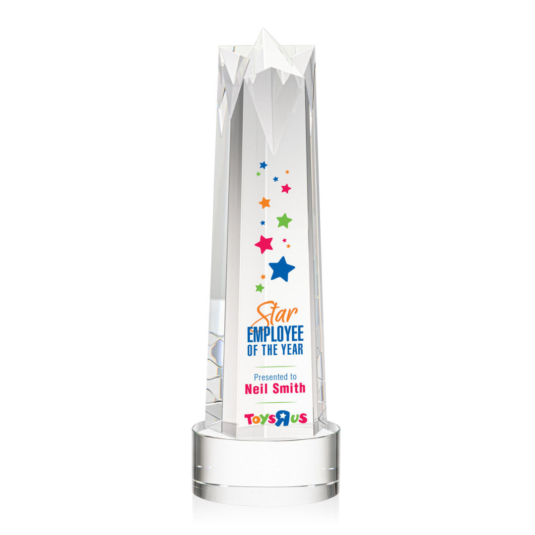 Ellesmere VividPrint™ Award on Marvel - Clear — OPV372-MC