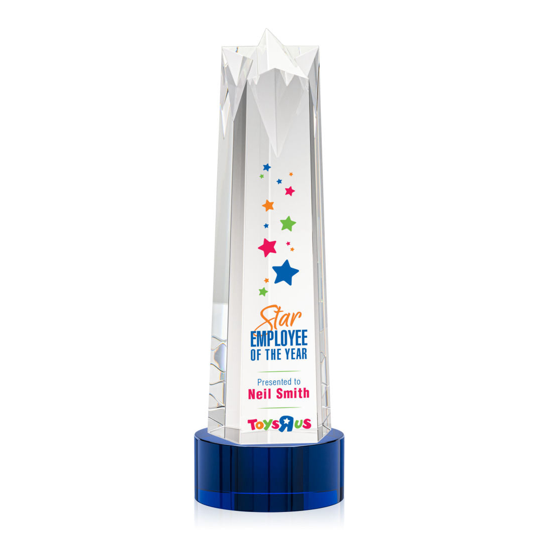 Ellesmere VividPrint™ Award on Marvel - Blue — OPV372-ML
