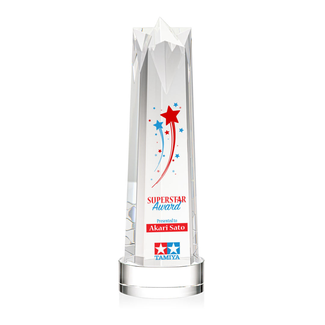 Ellesmere VividPrint™ Award on Stanrich - Clear — OPV372-SC