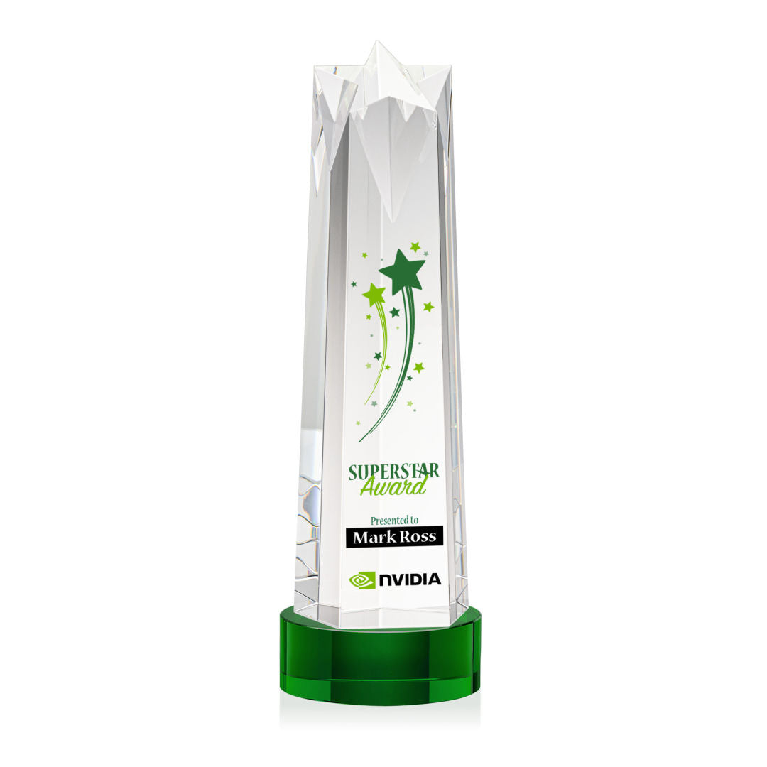 Ellesmere VividPrint™ Award on Stanrich - Green — OPV372-SG