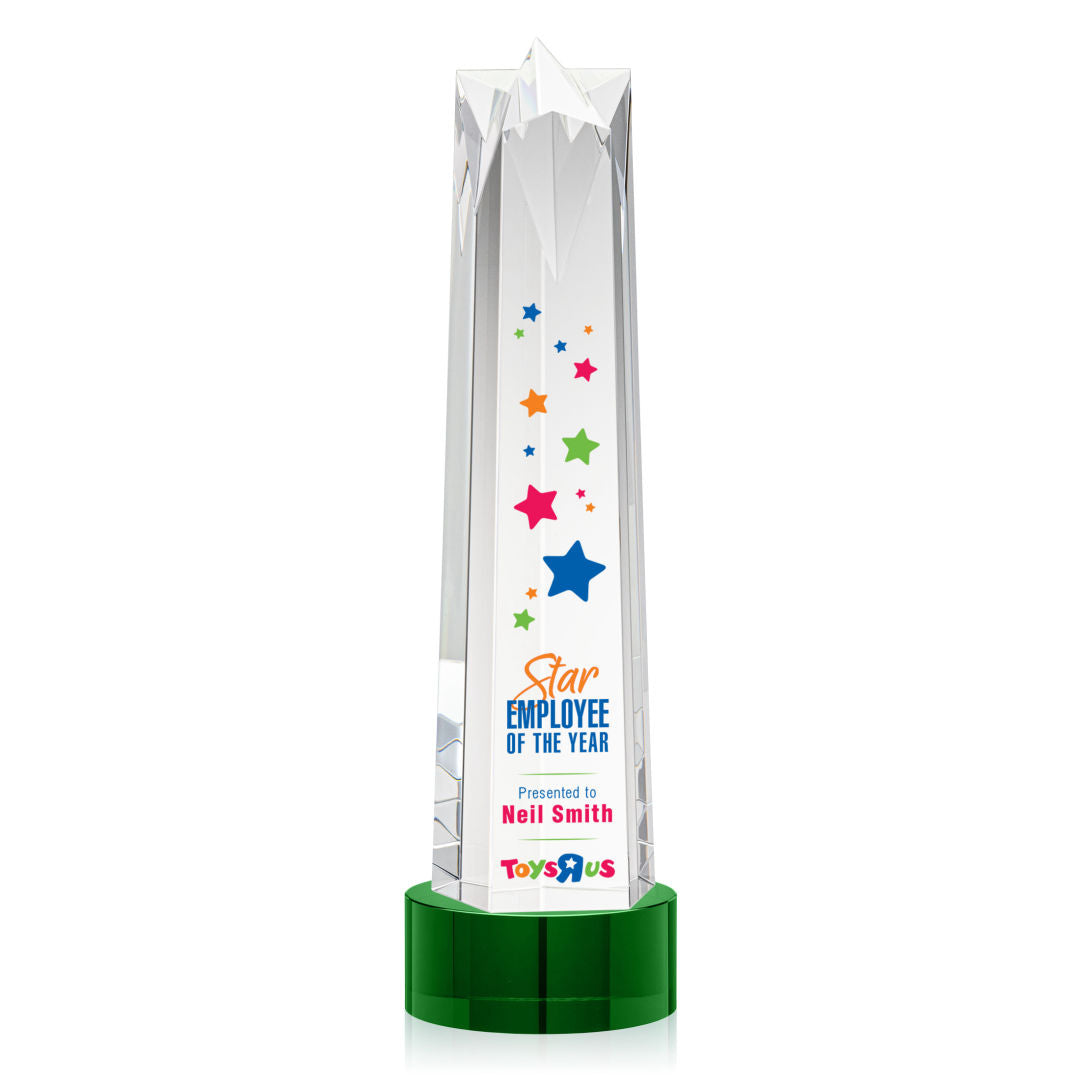 Ellesmere VividPrint™ Award on Marvel - Green — OPV373-MG