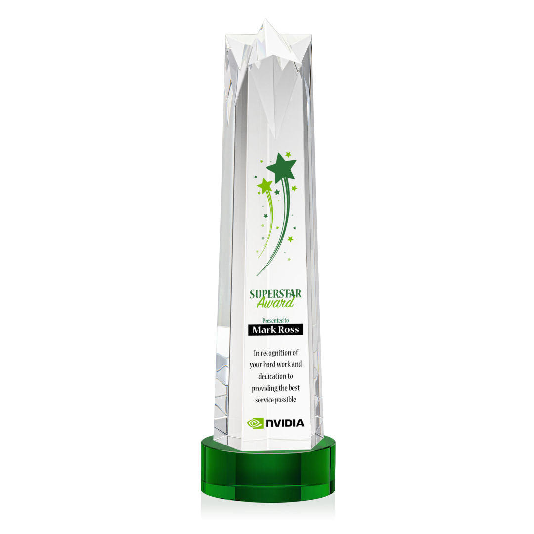 Ellesmere VividPrint™ Award on Stanrich - Green — OPV373-SG