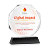 Acadian VividPrint™ Award on Newhaven Base - Black
