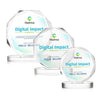 Acadian VividPrint™ Award on Alberton Base - Clear