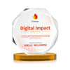 Acadian VividPrint™ Award on Alberton Base - Amber