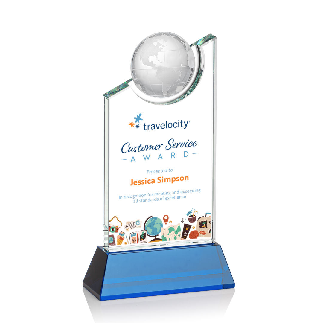 Brixton Globe VividPrint™ Award  — OPV5902-S